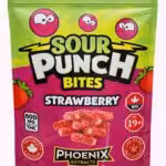 Sour Punch Bites Strawberry Phoenix Extracts - Infused Gummies 600mg