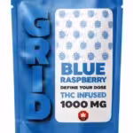 Grid Blue Raspberry 1000mg THC